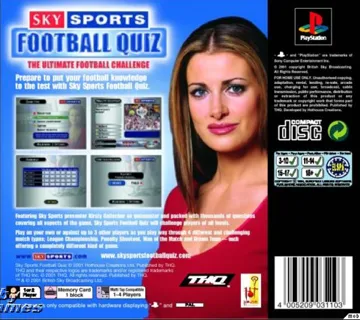 Sky Sports Football Quiz (EU) box cover back